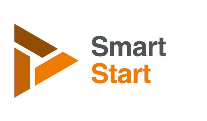 orange triangle smart start logo