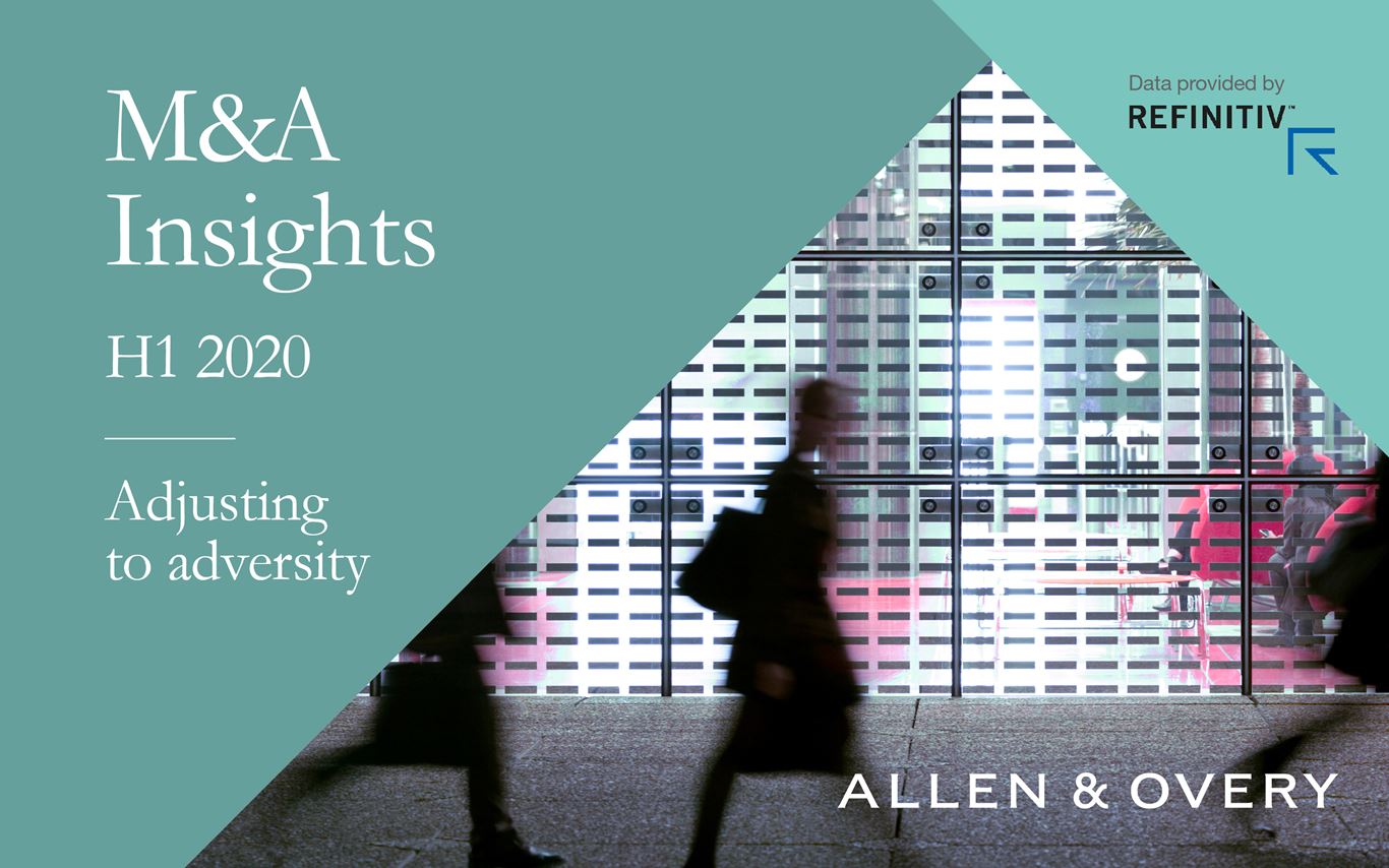 M&A Insights H1 2020 Adjusting to adversity text