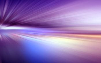 Abstract image of lights moving at high speed