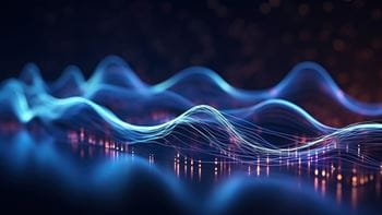 Abstract image of sound waves