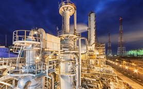 Chemical plant for production of ammonia and nitrogen fertilization on night time