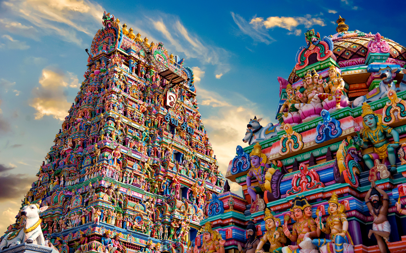 The intricate and colourful Kapaleeshwarar Hindu Temple