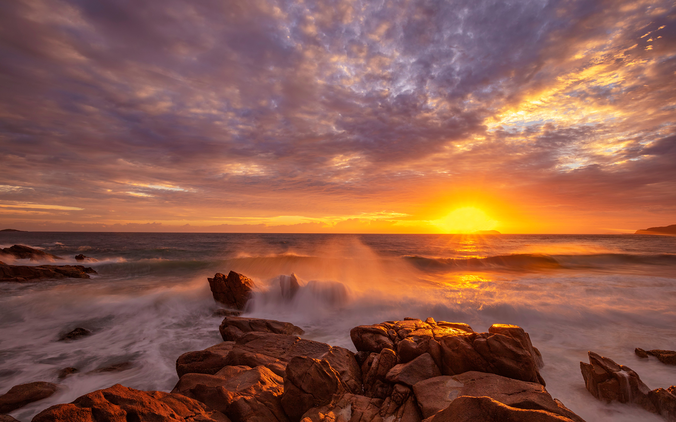 Australia, sunset