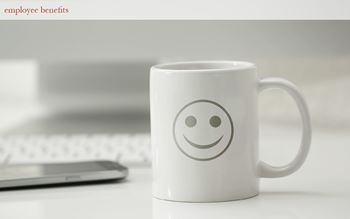 mug with a smiley face