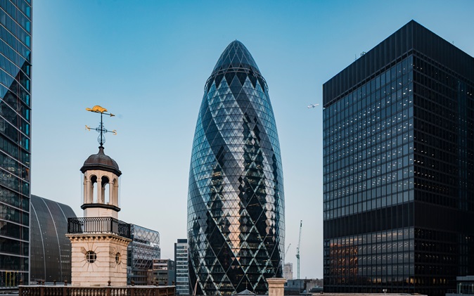 London buildings - the gherkin